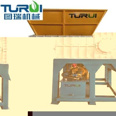 Double Shaft Shredder Adopt Microcomputer (PLC) Automatic Control