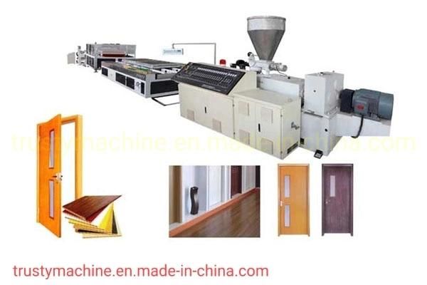 900mm PVC/WPC Door Panel Extrusion Line Plastic Machine