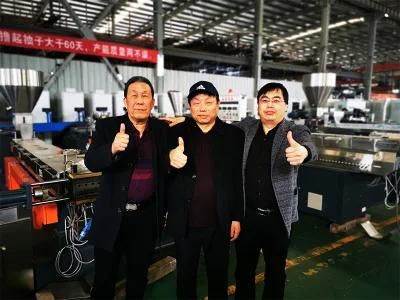 Nanjing Plastic Twin Screw Extruders Lab Scale Granules Making Machine