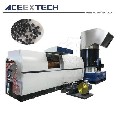Excellent Quality Plastic HDPE Granulation Line for Recycling Farm Film with Compactor