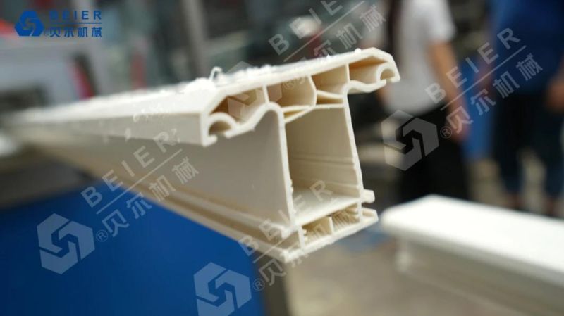 PVC/WPC Wood Plastic Profile Extrusion Line for Processing Transmission Device