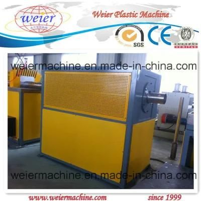 PP PE Spiral Protective Sheath Tube Machinery PE Spiral Wrapping Band Production Line ...