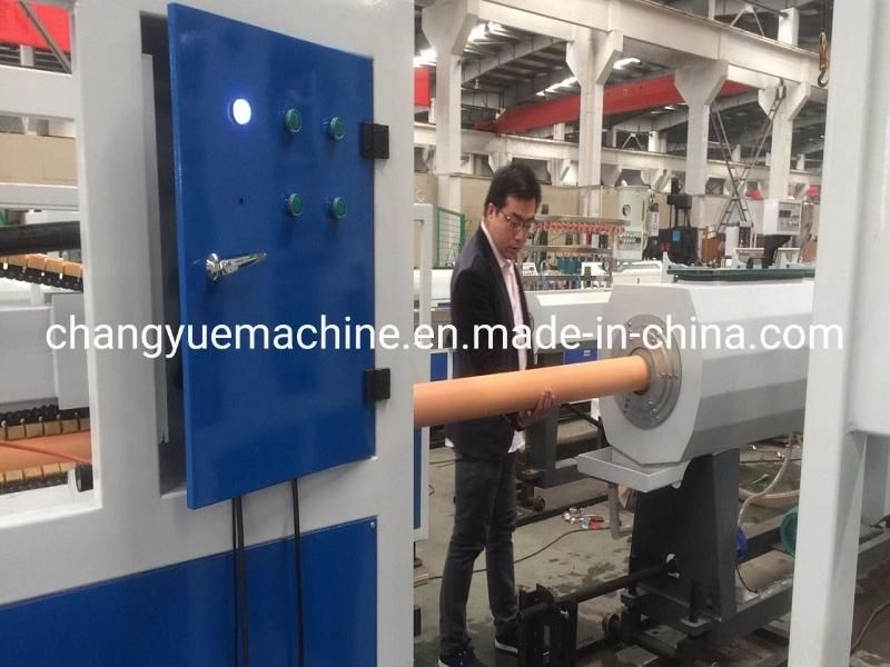 New Technology Automatic PVC Plastic Pipe Tube Extruding Extruder Production Making Line Machines