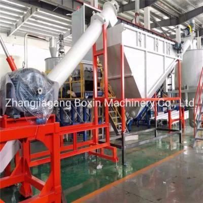 High Productivity Pet Bottle Recycling Machine for Water Cola Plastic Bottle with Friction ...