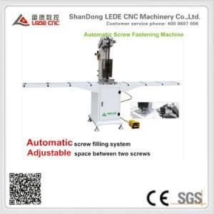 Automatic Screw Double Head Fasten Machine for UPVC/PVC Window