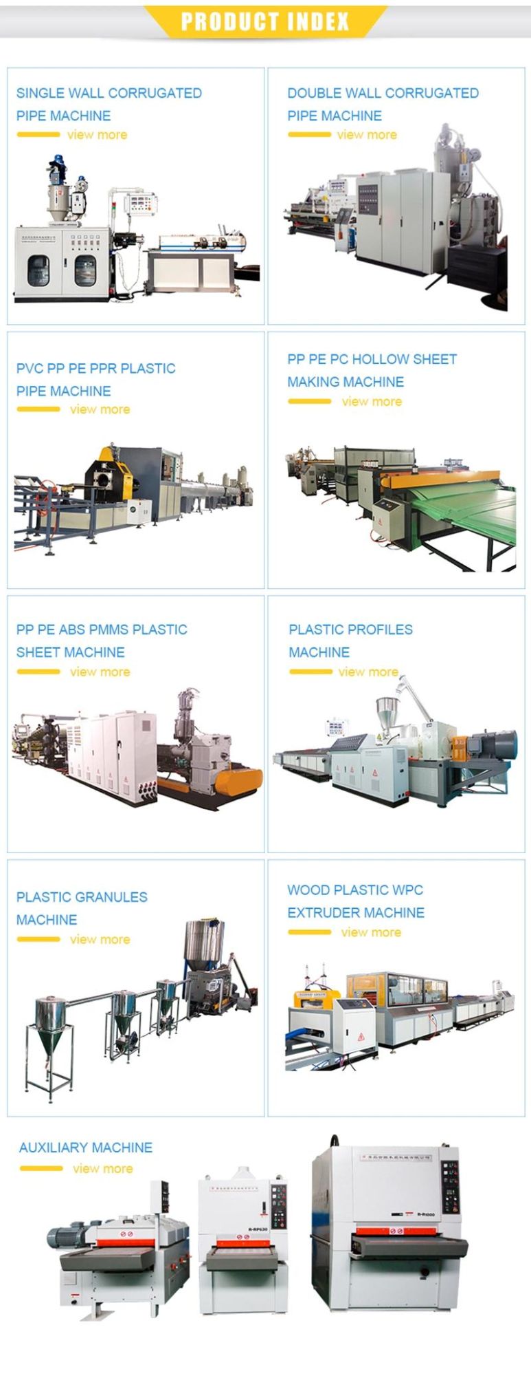 PP Polypropylene Carton Box Making Machine/PP Hollow Corrugated Sheet Making Machine/PP Sheet Machine/PP Twin Layer Sheet Machine