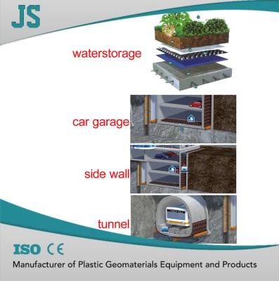 Plastic Composite Water Drain Board Machine Dimpled Membrane Machine