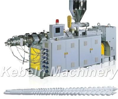 Sjsy-75/26 Plastic Opposite Outward Rotation Parallel Twin Screw Extruder