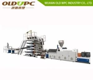 Spc Vinyl Plank Floor Flexible Flooring Extrusion Machine/Production Line