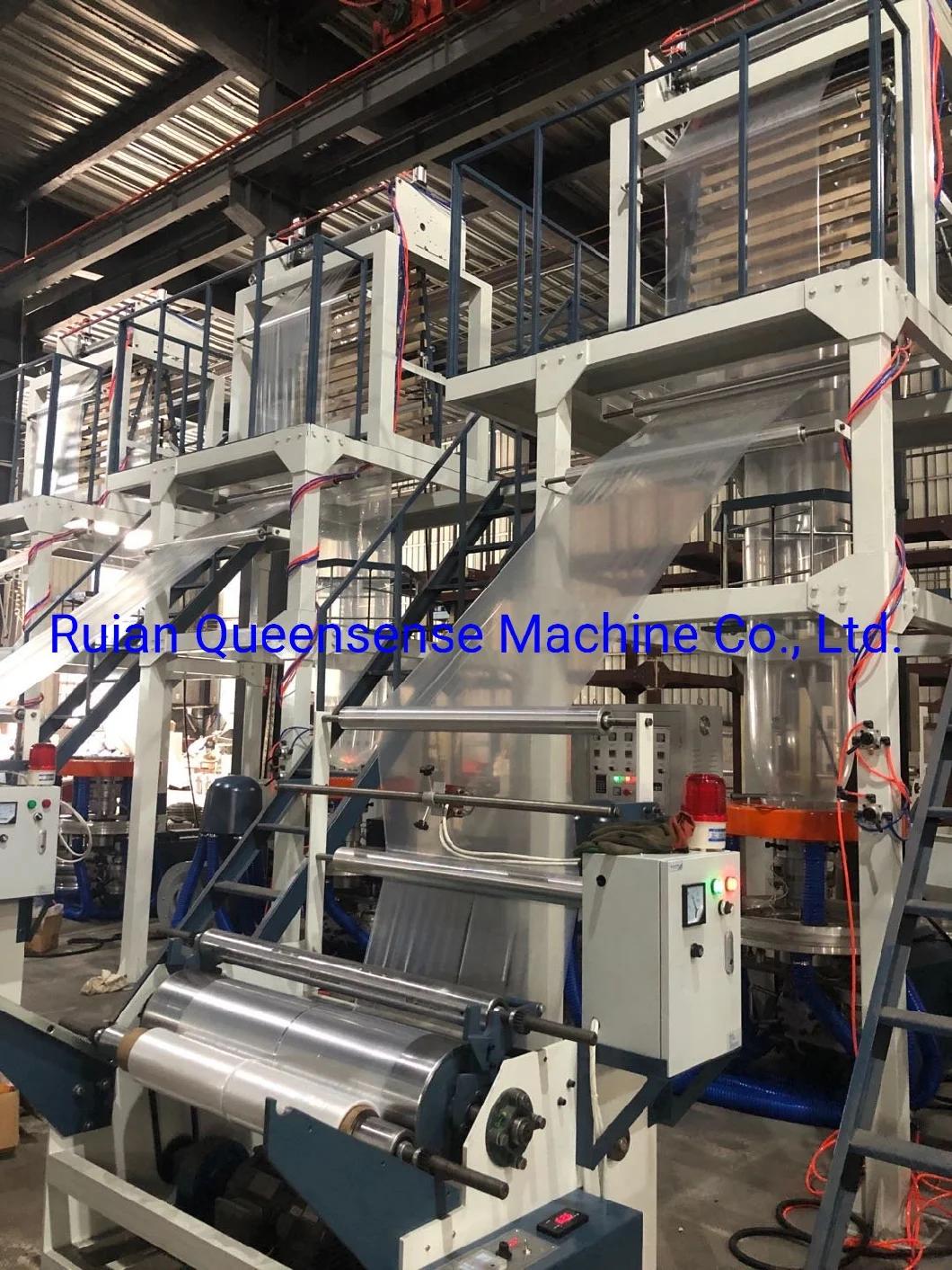 LDPE HDPE Blown Film Extrusion Machines with Ce Certificate for T-Shirt Printing Bag
