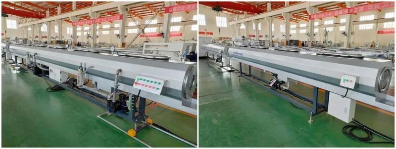 Plastic Pipe Production Line for 75mm-250mm HDPE Pipe