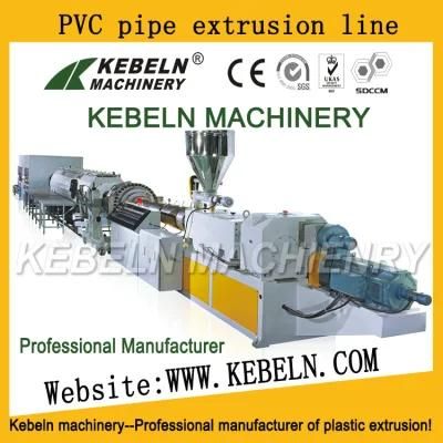 Plastic PVC/UPVC/CPVC Tube Extruding Making Manufacturing Twin Screw Extruder