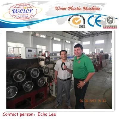 200kg/Hr Parallel Double Screw Pet Strap Making Machine