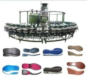 Shoe Sole Making Machine Footwear Sport Shoe and Safety Shoe Molding Machine Full ...