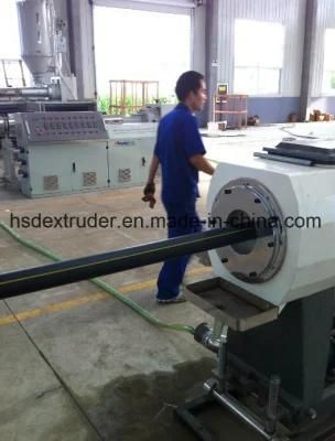 HDPE Solid Wall Pipe Extruder Machine