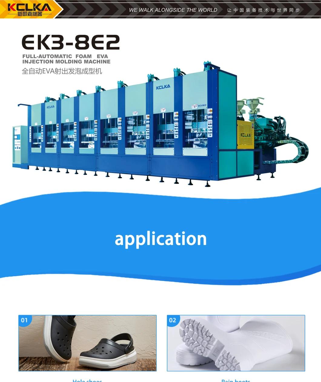 Brand New Full-Auto EVA Foam Injection Molding Machine with Servo Motor Shoe Making Machine