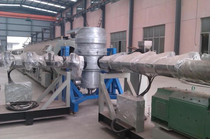 600kg/Hour 110-400mm High Speed Single Screw HDPE/PE Pipe Extrusion Line Tube Making Machine of Sj-75/38 in Stock for Sale