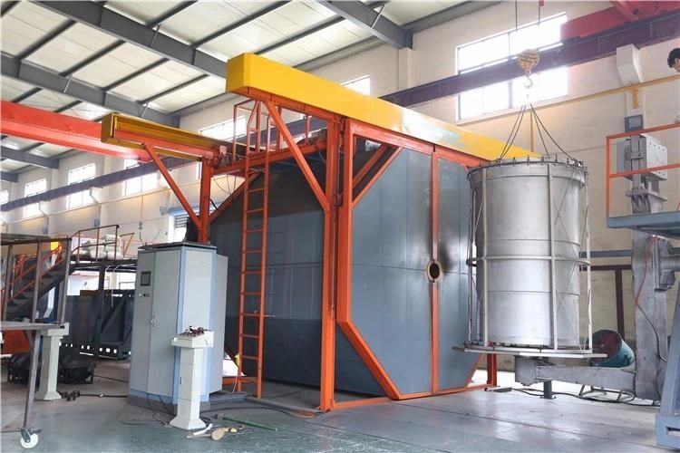 PE Products Oven Biaxial Rotomolding Machine