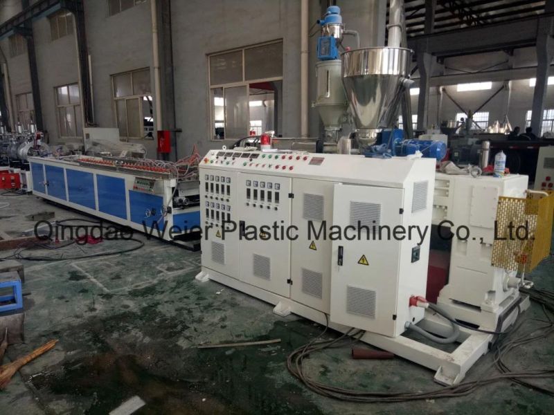 PVC Marble Profile Extrusion Machine with on Line Limanation