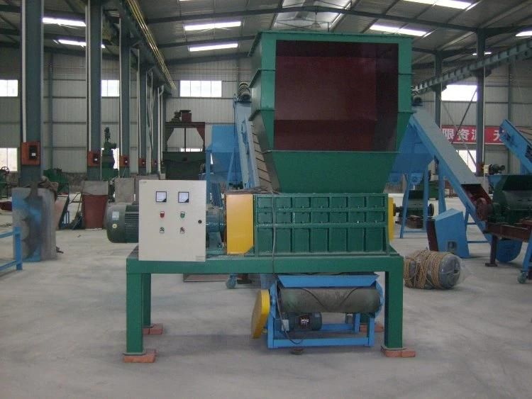 Heavy Duty Two Shaft Tyre Shredder Wood Shredder Rubber Shredder