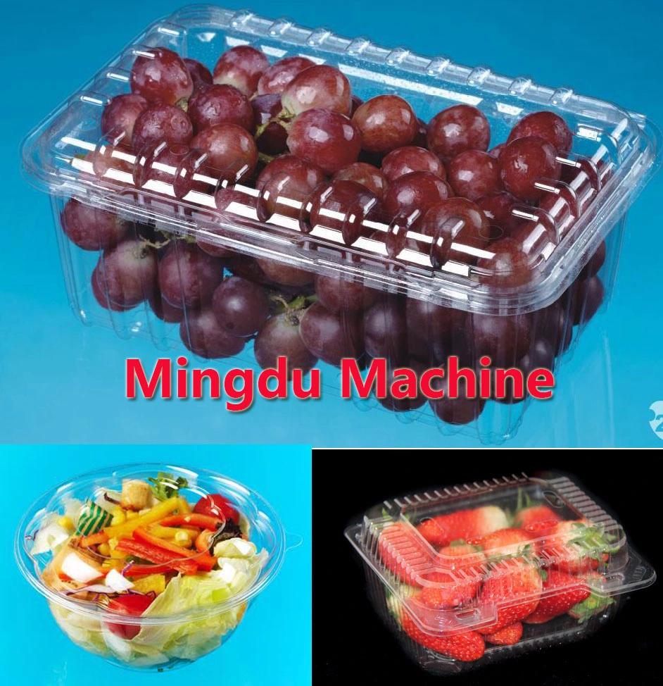 Automatic High Speed Plastic PP PS Pet PVC Material Cup/Bowl/Box/Container Disposable Coffee Cover/Lid Eggtray Plate Thermoforming Forming Making Machine