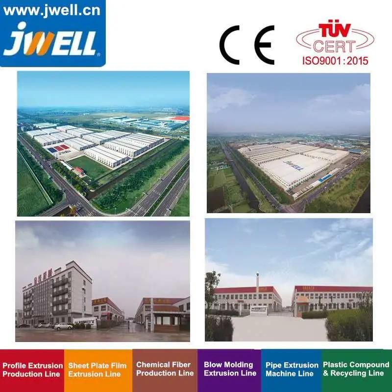 Jwell PVC/PVC WPC Foaming Board Low Density/High Density for Cupboard and Advertisement Board Plastic Machine