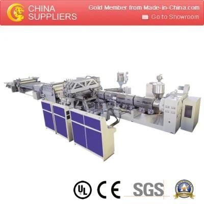 PC Sunshine Board PP Hollow Board Extrusion Manufacturing Machine