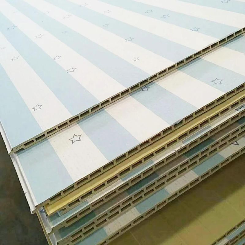 PVC Film Covering Partical Board Decoration Ceiling Panel Making Machine/Plastic PVC Wall Panel Ceiling Extrusion Machine