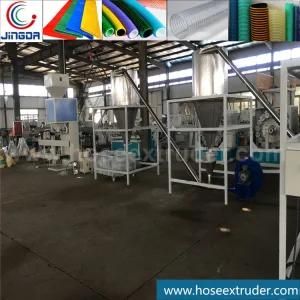 Rigid PVC Granule Production Extruder Machine Line 300kg/H with Double Screw