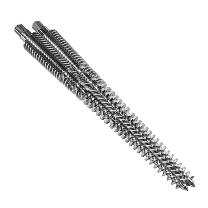 Factory Price 55/120mm Conical Twin Screw Barrel