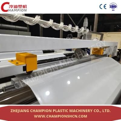 High Speed &amp; Super Capacity PP Sheet Extrusion Line | PS PE ABS Sheet Production Line ...