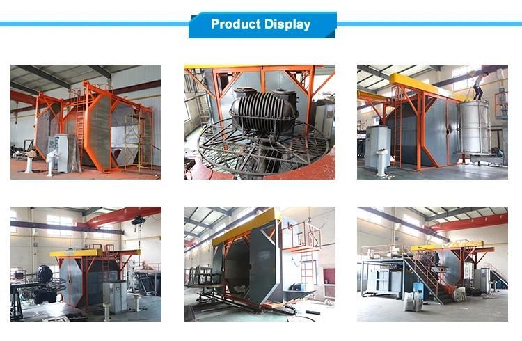 Rock and Roll Plastic Making Machine Plastic Thermoforming Machine Rotational Molding Machine LDPE LLDPE HDPE Water Tank