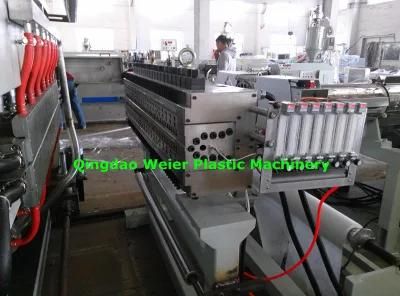 PP/PE Plastic Hollow Corrugated Board Extrusion Machine