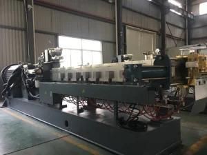 TPR PE PP Plastic Compounding Extruder Machine/ CaCO3 Filler Mastrubatch Granulation Line