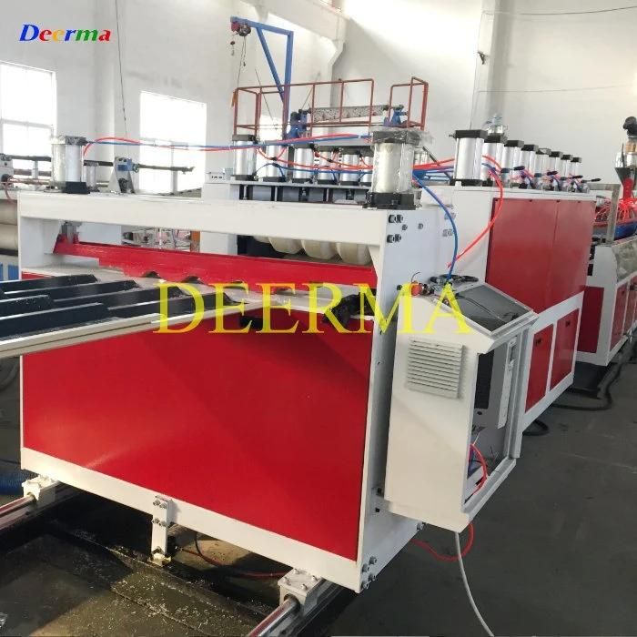 PVC Twin Wall Roofing Extruder Machine Plastic Hollow Corrugated Sheet Making Machine