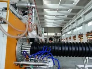 Spirolite HDPE Spiral Pipe /PP Windling Pipe Machine