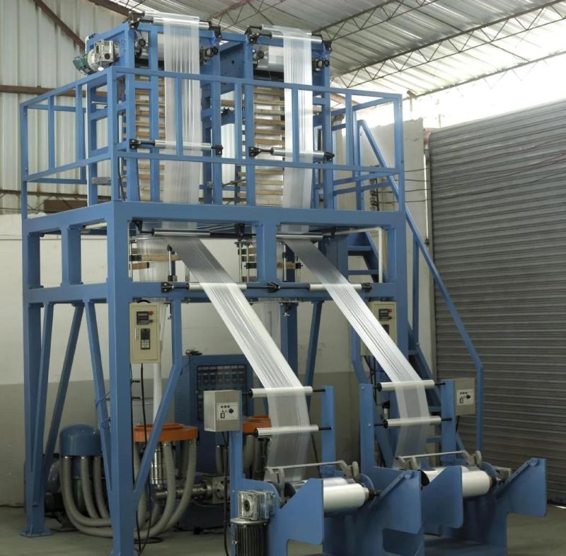 Two-Diehead ABA Co-Extrusion Film Blowing Machine