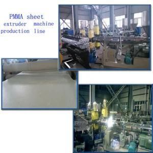 Plastic ABS PMMA Sheet Machine Extrusion