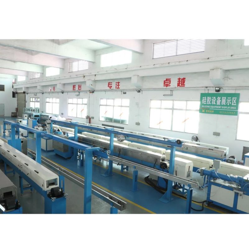 Vertical Silicone Hose Plastic Extruder Machine