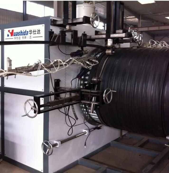 HDPE Hollow Wall Corrugated Big Pipe Extrusion Line