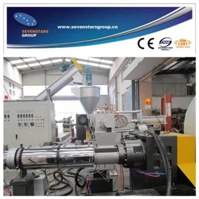 PE Film Pelletizing Machine for Double Stage Extruder