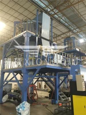 1300mm Ab 2 Layers Film Blowing Machine with Horizontal Oscillating Unit