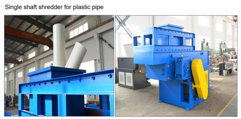 Zhangjiagang Quality Recycled Plastic Film Doulble Shaft Shredder