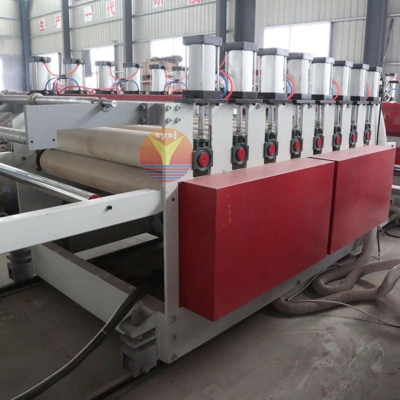 WPC Foaming Sheet Extruding Machine/Plastic Board Extruding Process