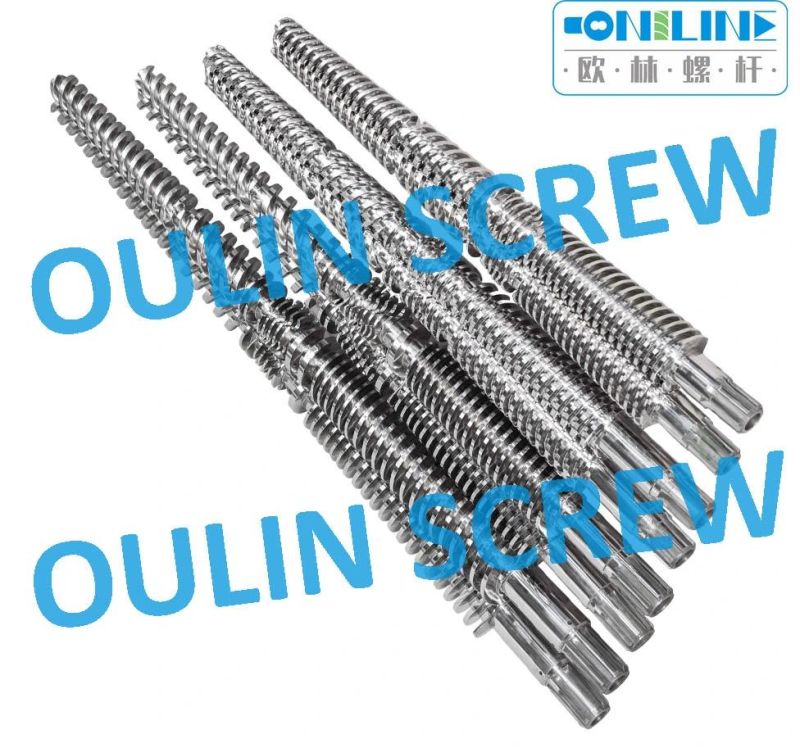 Nitrided Twin Conical Screw Barrel for PP PE ABS PVC