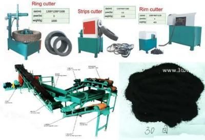 Tyre Rubber Recycling Machine High Quality