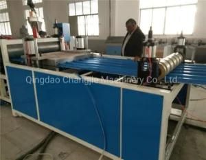 PVC/UPVC Wavey Corrugated Hollow Roof Sheet/Panel Manufacturing/Production/Making Machine