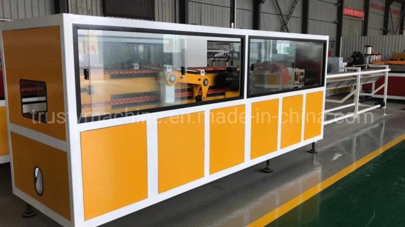 China Plasitc PVC WPC Wide Window Door Frame Profile Extruder|Extrusion Making Machine Production Line