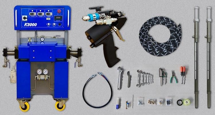 Reanin K3000 Pneumatic Polyurethane Styrofoam Spray Insulation Machine