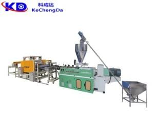 Plastic Recyling PVC Roofing Tile Extrusion Making Production Line
